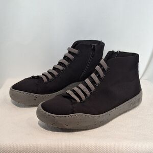 Camper | Shoes | Human Energy Camper Beetle Red Suede Ankle Boots